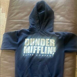 Dunder Mifflin Navy Hoodie